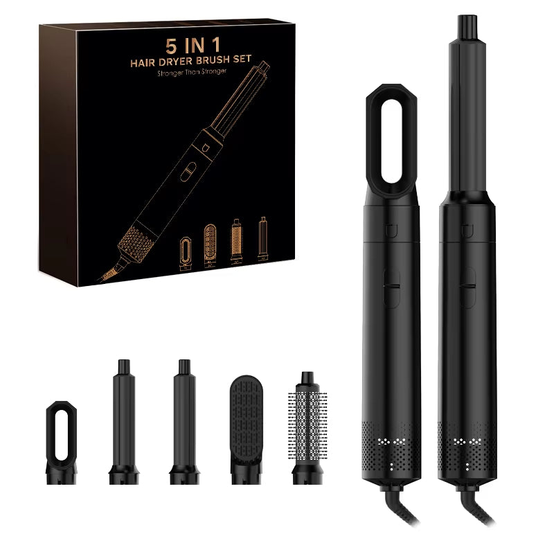 Air Styler 5 in 1 nero